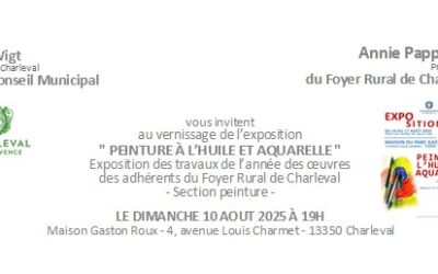 Vernissage « Peinture à l’huile et aquarelle »